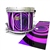 Tama Marching Snare Drum Slip - Purple Vortex Illusion (Themed)