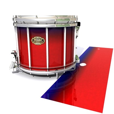 Tama Marching Snare Drum Slip - Red Arrow (Red) (Blue)