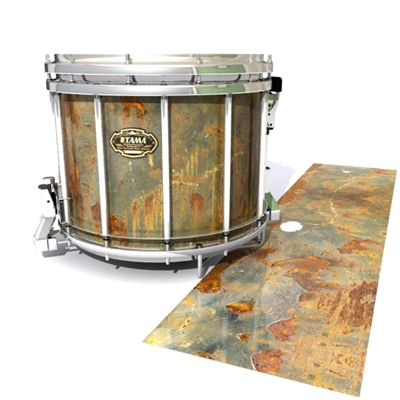 Tama Marching Snare Drum Slip - Rusted Metal (Themed)