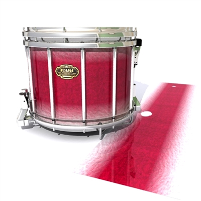 Tama Marching Snare Drum Slip - Wicked White Ruby (Red) (Pink)