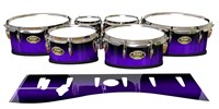 Tama Marching Tenor Drum Slips - Amethyst Haze (Purple)