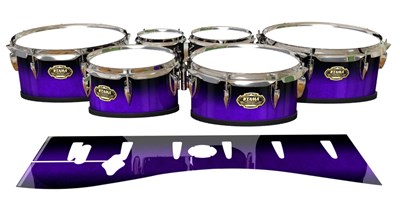 Tama Marching Tenor Drum Slips - Amethyst Haze (Purple)