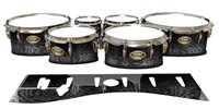 Tama Marching Tenor Drum Slips - Ashy Grey Rosewood (Neutral)