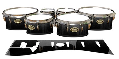 Tama Marching Tenor Drum Slips - Asphalt (Neutral)