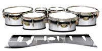 Tama Marching Tenor Drum Slips - Black Magic Fade (Neutral)