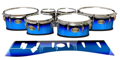 Tama Marching Tenor Drum Slips - Bluez (Blue)