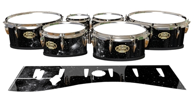 Tama Marching Tenor Drum Slips - BW Galaxy (Themed)