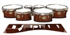 Tama Marching Tenor Drum Slips - French Mahogany (Neutral)