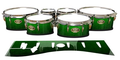 Tama Marching Tenor Drum Slips - Gametime Green (Green)