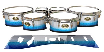 Tama Marching Tenor Drum Slips - Glacier Blue (Blue)