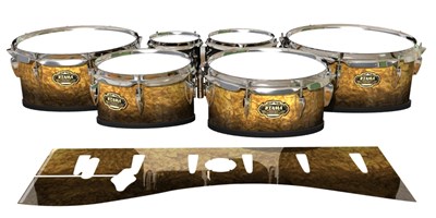 Tama Marching Tenor Drum Slips - Mojave Burl (Neutral)