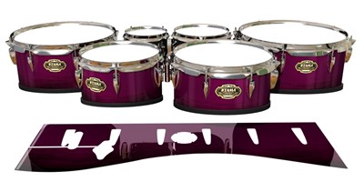 Tama Marching Tenor Drum Slips - Sincerely Subtle (Purple)