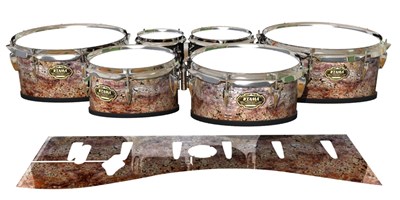 Tama Marching Tenor Drum Slips - Terraform (Neutral)