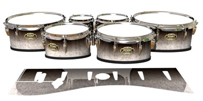Tama Marching Tenor Drum Slips - Winter's End (Neutral)