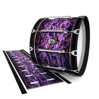 Yamaha 8200 Field Corps Bass Drum Slip - Alien Purple Grain (Purple)