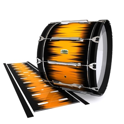 Yamaha 8200 Field Corps Bass Drum Slip - Daybreak (Orange)