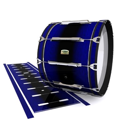 Yamaha 8200 Field Corps Bass Drum Slip - Deep Dark Sea (Blue)