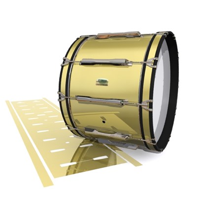Yamaha 8200 Field Corps Bass Drum Slip - Gold Chrome
