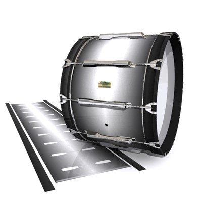 Yamaha 8200 Field Corps Bass Drum Slip - Morning Fog (Neutral)