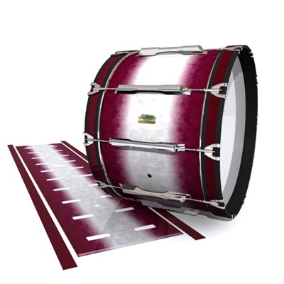 Yamaha 8200 Field Corps Bass Drum Slip - Pebble Maroon (Red)