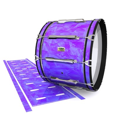 Yamaha 8200 Field Corps Bass Drum Slip - Purple Cosmic Glass (Purple)