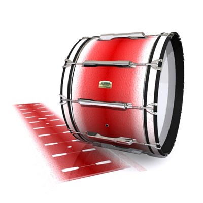 Yamaha 8200 Field Corps Bass Drum Slip - Red Blizzard (Red)