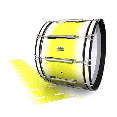 Yamaha 8200 Field Corps Bass Drum Slip - Salty Lemon (Yellow)