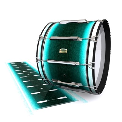 Yamaha 8200 Field Corps Bass Drum Slip - Seaside (Aqua) (Green)