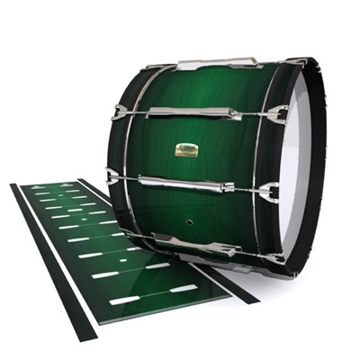 Yamaha 8200 Field Corps Bass Drum Slip - Sea Slate Maple (Green)