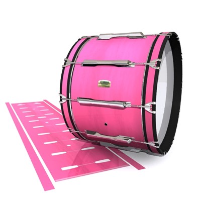 Yamaha 8200 Field Corps Bass Drum Slip - Sunset Stain (Pink)