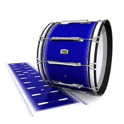 Yamaha 8200 Field Corps Bass Drum Slip - Tsunami Rain (Blue)