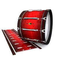 Yamaha 8300 Field Corps Bass Drum Slip - Active Red (Red)