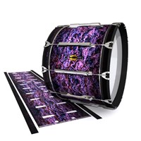Yamaha 8300 Field Corps Bass Drum Slip - Alien Purple Grain (Purple)