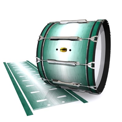 Yamaha 8300 Field Corps Bass Drum Slip - Alpine Fade (Green)