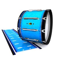 Yamaha 8300 Field Corps Bass Drum Slip - Bermuda Blue (Blue)
