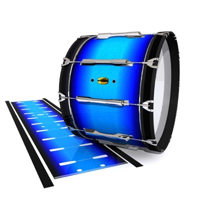 Yamaha 8300 Field Corps Bass Drum Slip - Bluez (Blue)