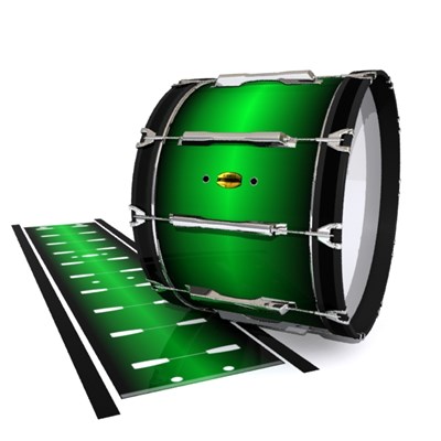 Yamaha 8300 Field Corps Bass Drum Slip - Green Machine (Green)