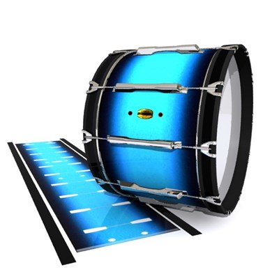 Yamaha 8300 Field Corps Bass Drum Slip - Maldive Blue (Blue)