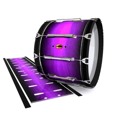 Yamaha 8300 Field Corps Bass Drum Slip - Plasma Stain Fade (Purple)