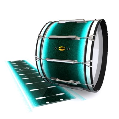 Yamaha 8300 Field Corps Bass Drum Slip - Seaside (Aqua) (Green)