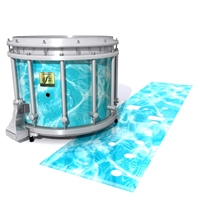 Yamaha 9200 Field Corps Snare Drum Slip - Aquatic Refraction (Themed)