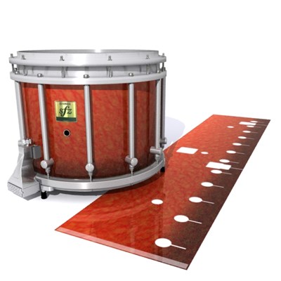 Yamaha 9200 Field Corps Snare Drum Slip - Autumn Fade (Orange)