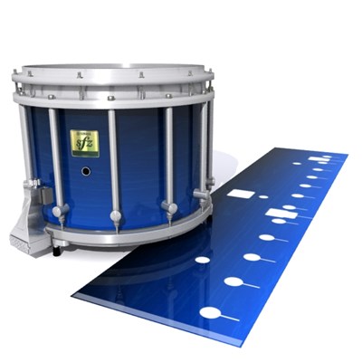 Yamaha 9200 Field Corps Snare Drum Slip - Fathom Blue Stain (Blue)