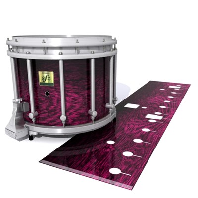 Yamaha 9200 Field Corps Snare Drum Slip - Festive Pink Rosewood (Pink)