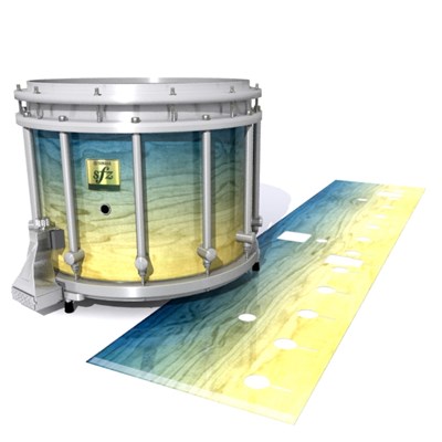 Yamaha 9200 Field Corps Snare Drum Slip - Guardsmen Beach (Blue)