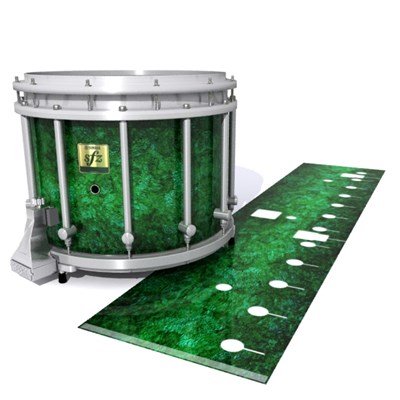 Yamaha 9200 Field Corps Snare Drum Slip - Hulk Green (Green)