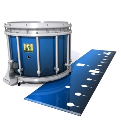 Yamaha 9200 Field Corps Snare Drum Slip - Into The Deep (Blue)