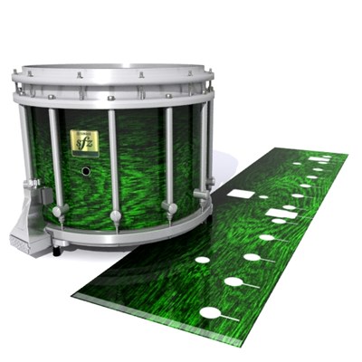 Yamaha 9200 Field Corps Snare Drum Slip - Mantis Green Rosewood (Green)