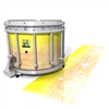 Yamaha 9200 Field Corps Snare Drum Slip - Maple Woodgrain Yellow Fade (Yellow)