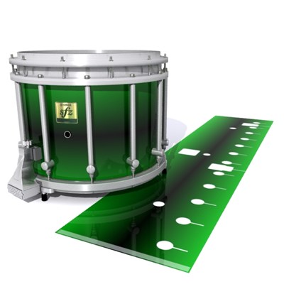 Yamaha 9200 Field Corps Snare Drum Slip - Molecular Green Fade (Green)